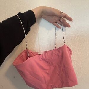 Garage Pink Chain Top